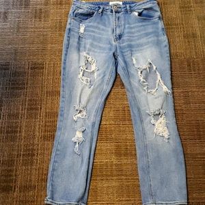 Almost famous distressed jeans